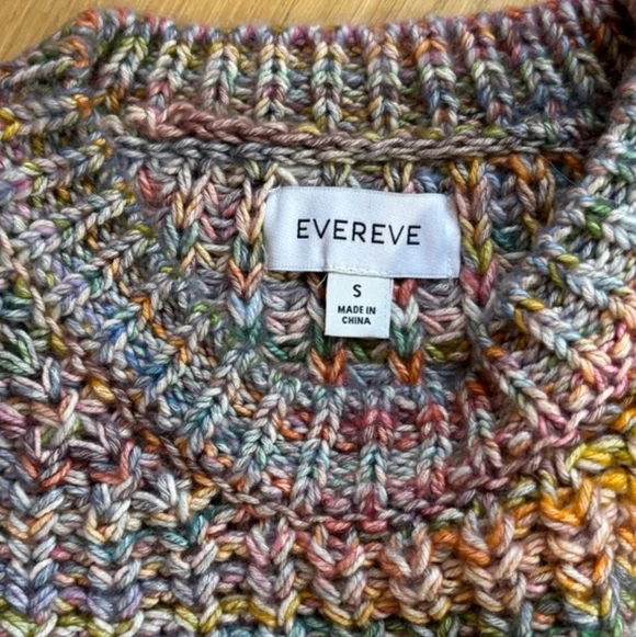 Evereve Marled Rainbow Sweater - Picture 5 of 7